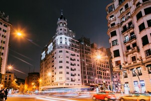 Front of property – evening/night