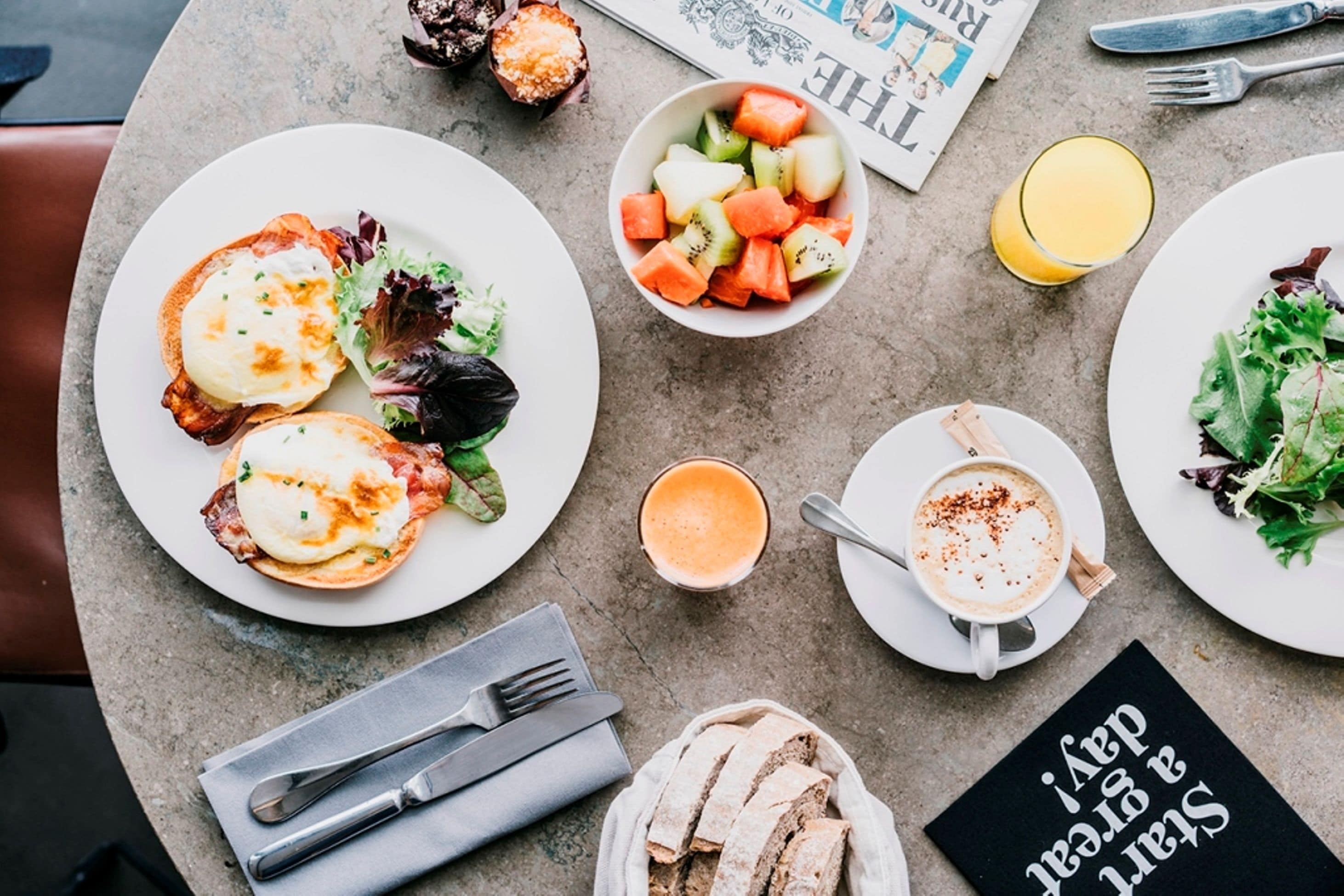 Desayuno buffet todos los días (con cargo) 