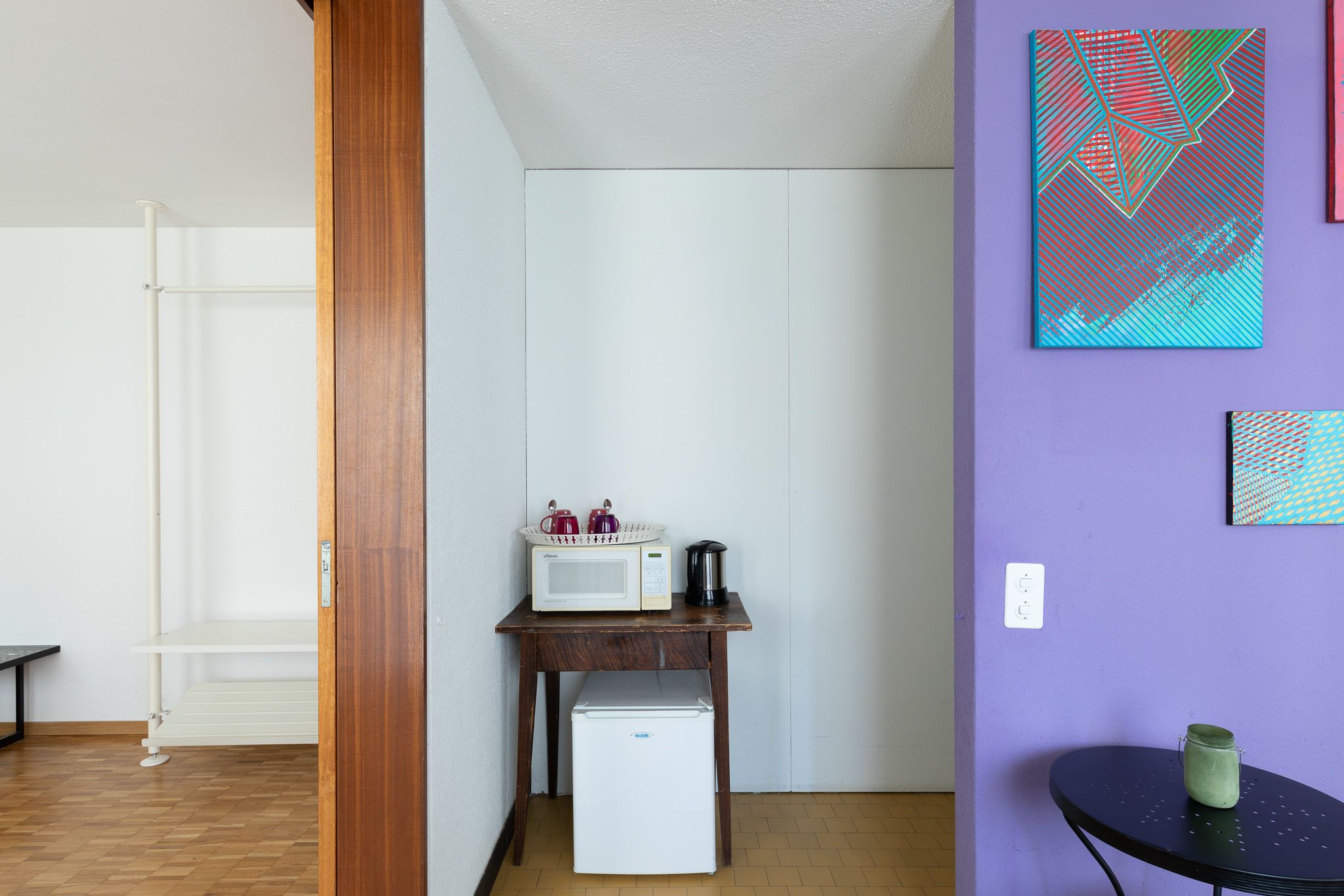 Restauration dans la chambre