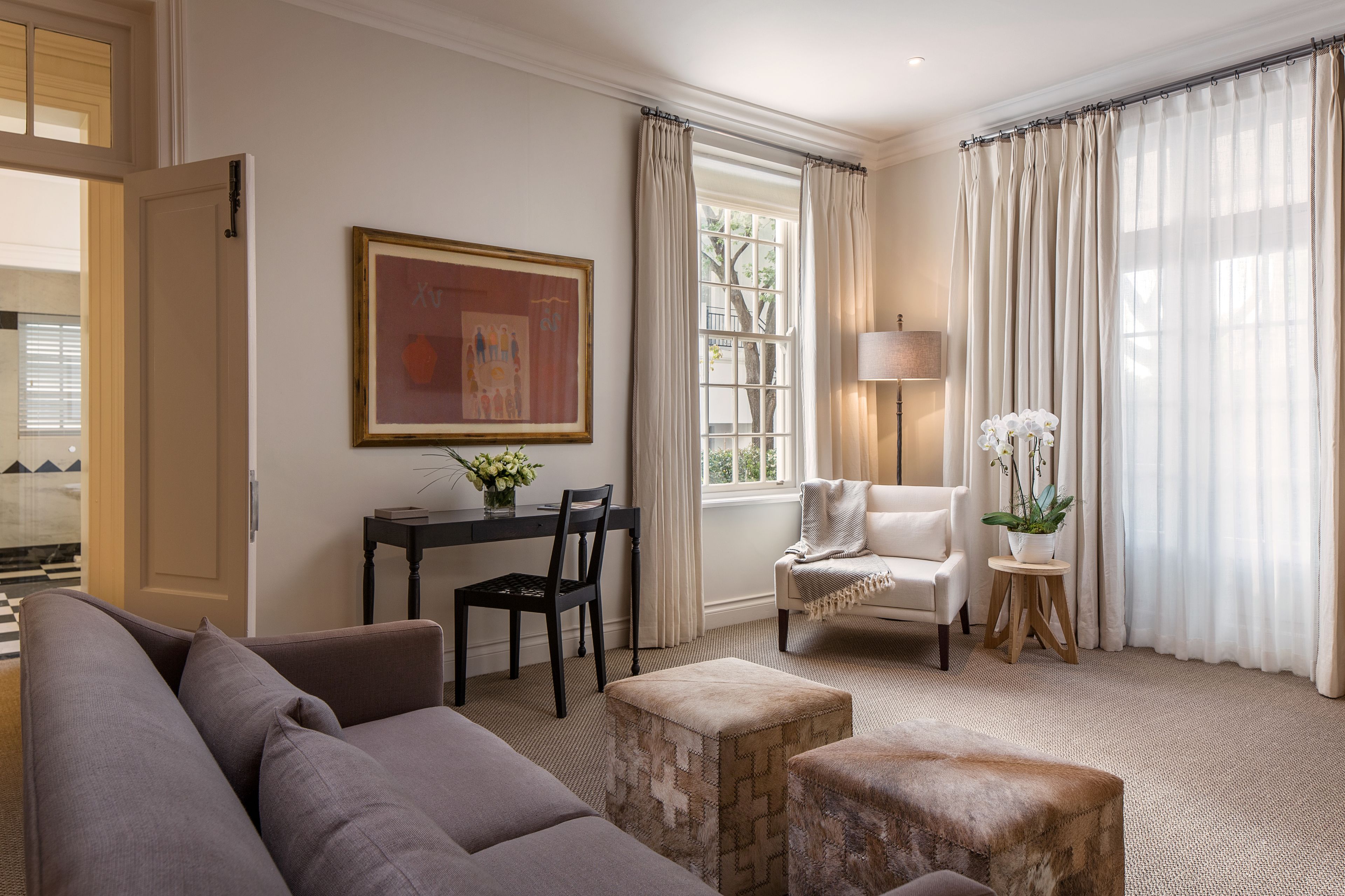 deluxe double room, terrace | 1 bedroom, premium bedding, free minibar items, in-room safe