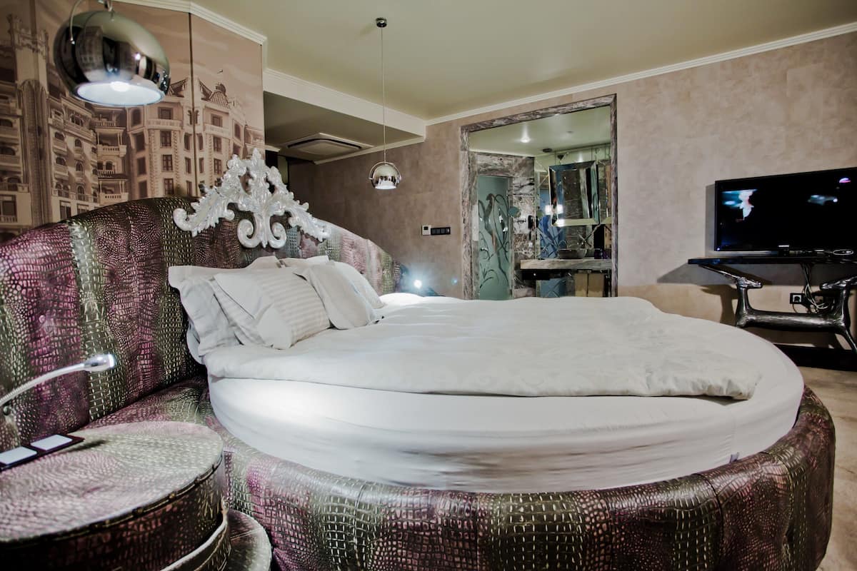 1 phòng ngủ, minibar, két bảo mật tại phòng, trang trí khác biệt