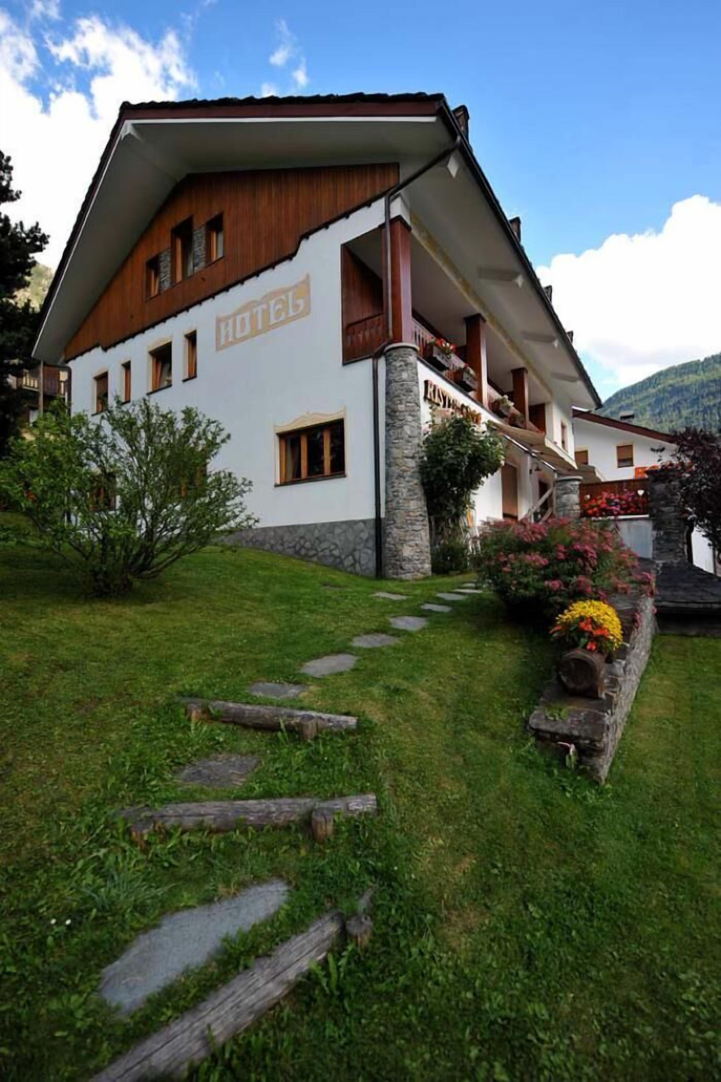 Overnatningsstedets facade