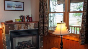 Fireplace - Travelers Rest Lodge (East Glacier Park)