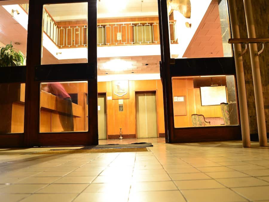 Entrada da propriedade