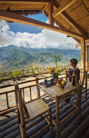 Terrace/patio - Eco Palms House - Sapa Retreat (Sa Pa)