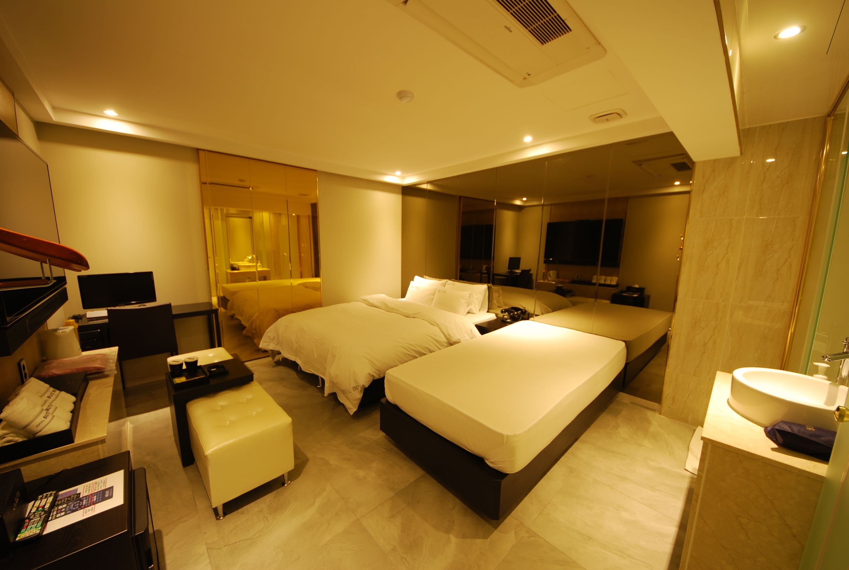 Premium bedding, down duvets, free WiFi