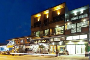 Fassade der Unterkunft