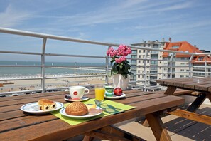 Uitzicht vanuit accommodatie