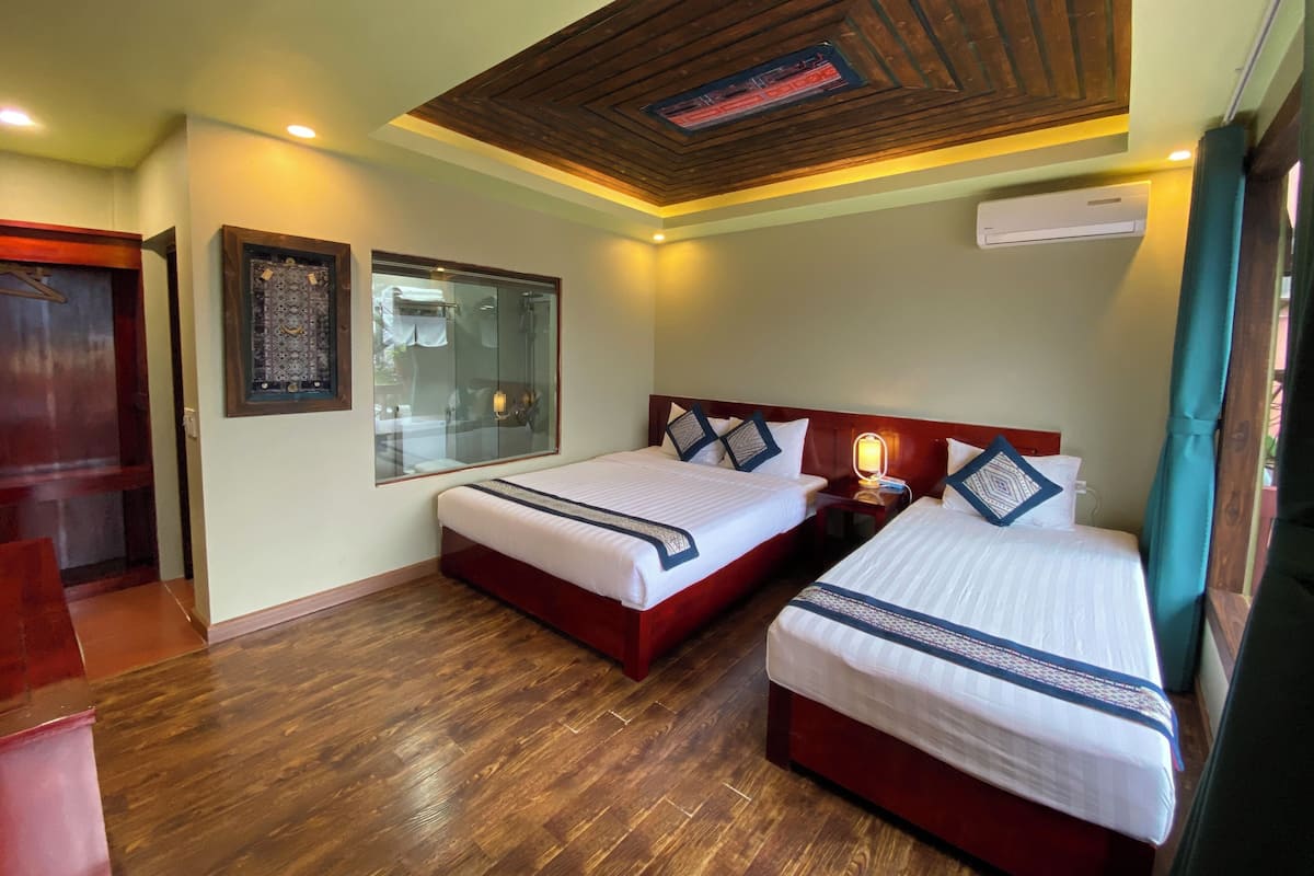 Minibar, trang bị nội thất với thiết kế riêng biệt, bàn