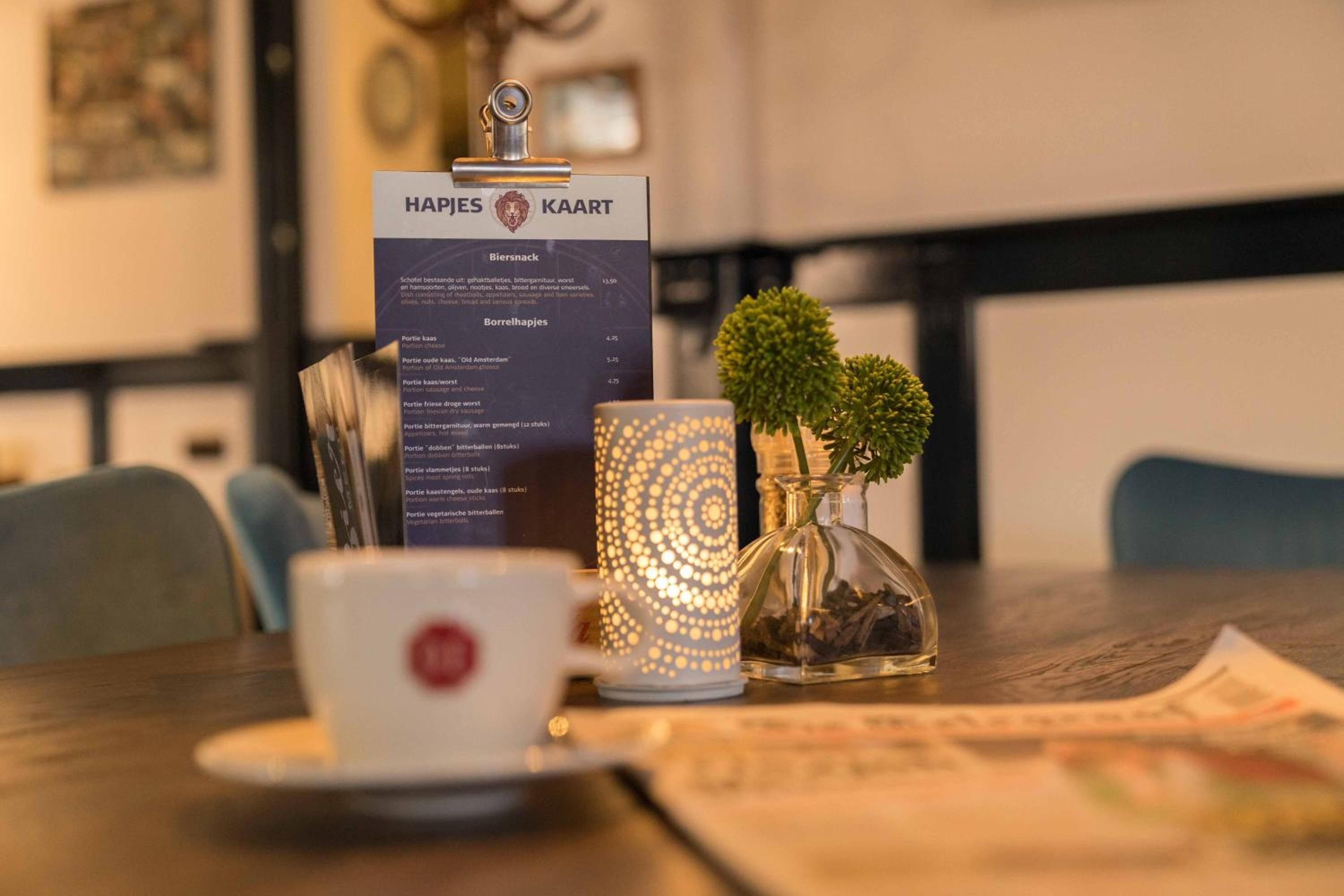 Lunch and dinner served, local cuisine