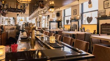 Lunch and dinner served, local cuisine