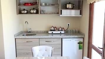 Réfrigérateur, plaque de cuisson