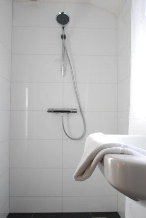 Habitación Confort con 2 camas individuales | Regadera en el baño