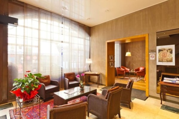 Sala de estar en el lobby