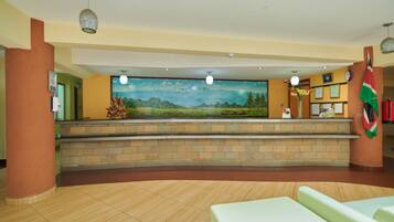 Sala de estar en el lobby
