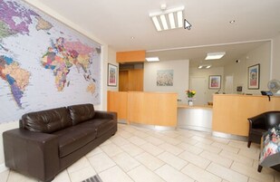Lobby sitting area