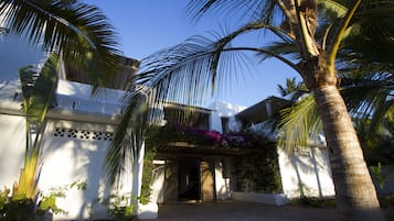 Front of property – evening/night