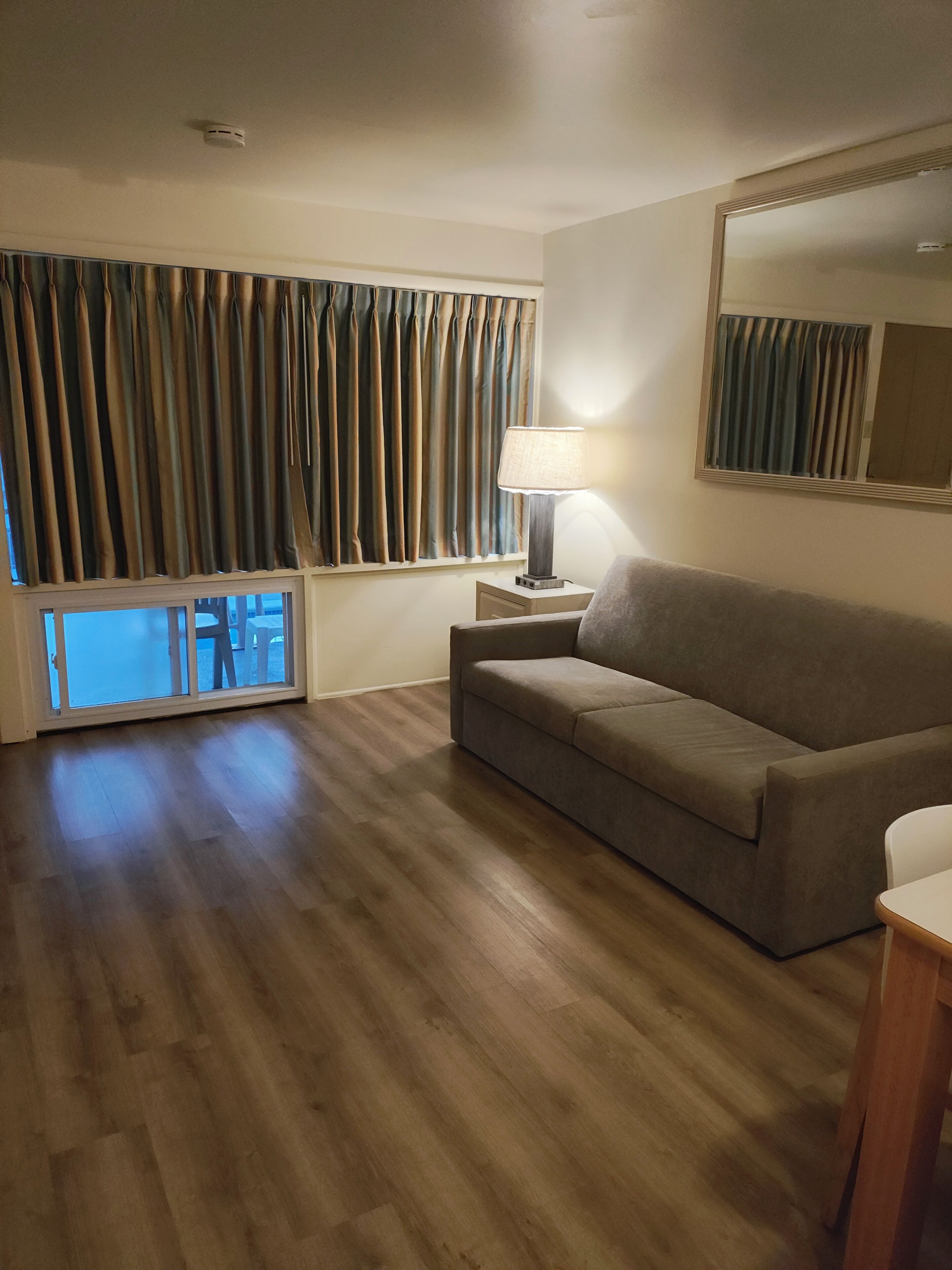 Deluxe Suite, Pool View (Type 6) | Living area | 32-inch flat-screen TV with cable channels, TV