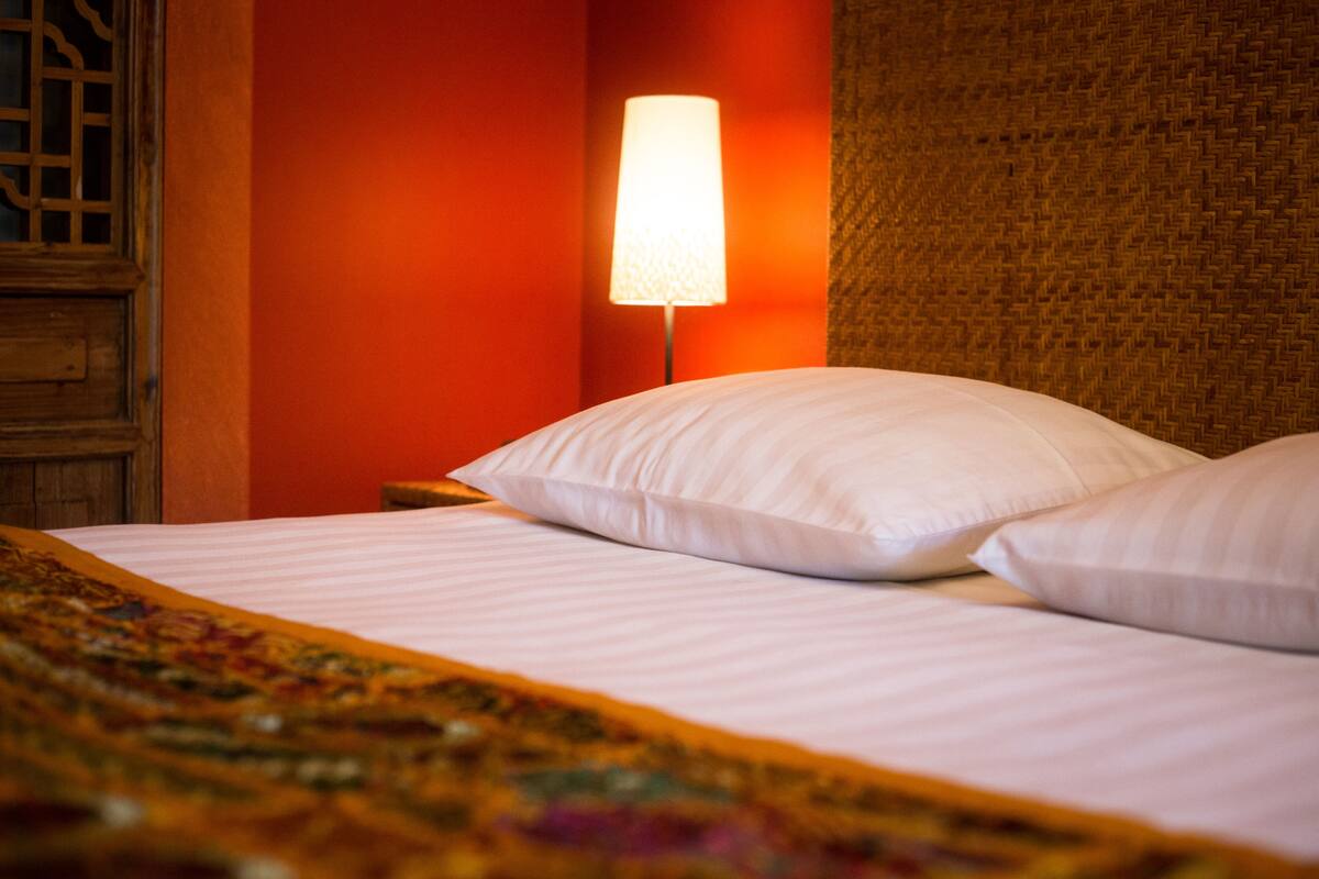 Desk, soundproofing, iron/ironing board (on request), rollaway beds