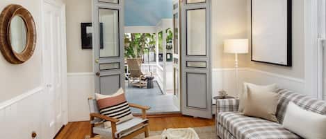 Sitteområde i lobbyen