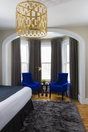 Deluxe-Zimmer, 1 King-Bett | Wohnbereich