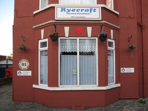 Fassade der Unterkunft