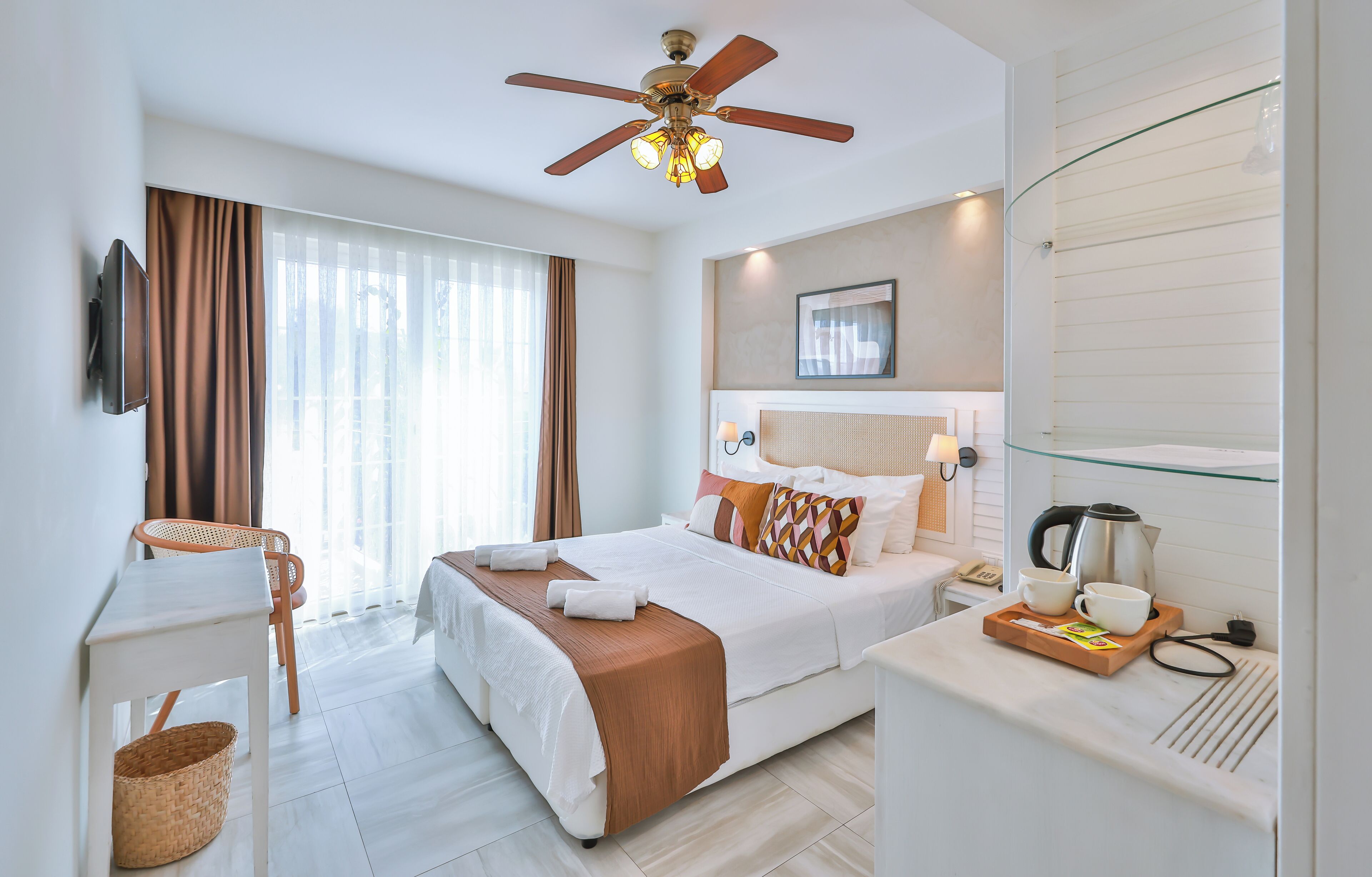 sea view room | 1 bedroom, premium bedding, minibar, in-room safe