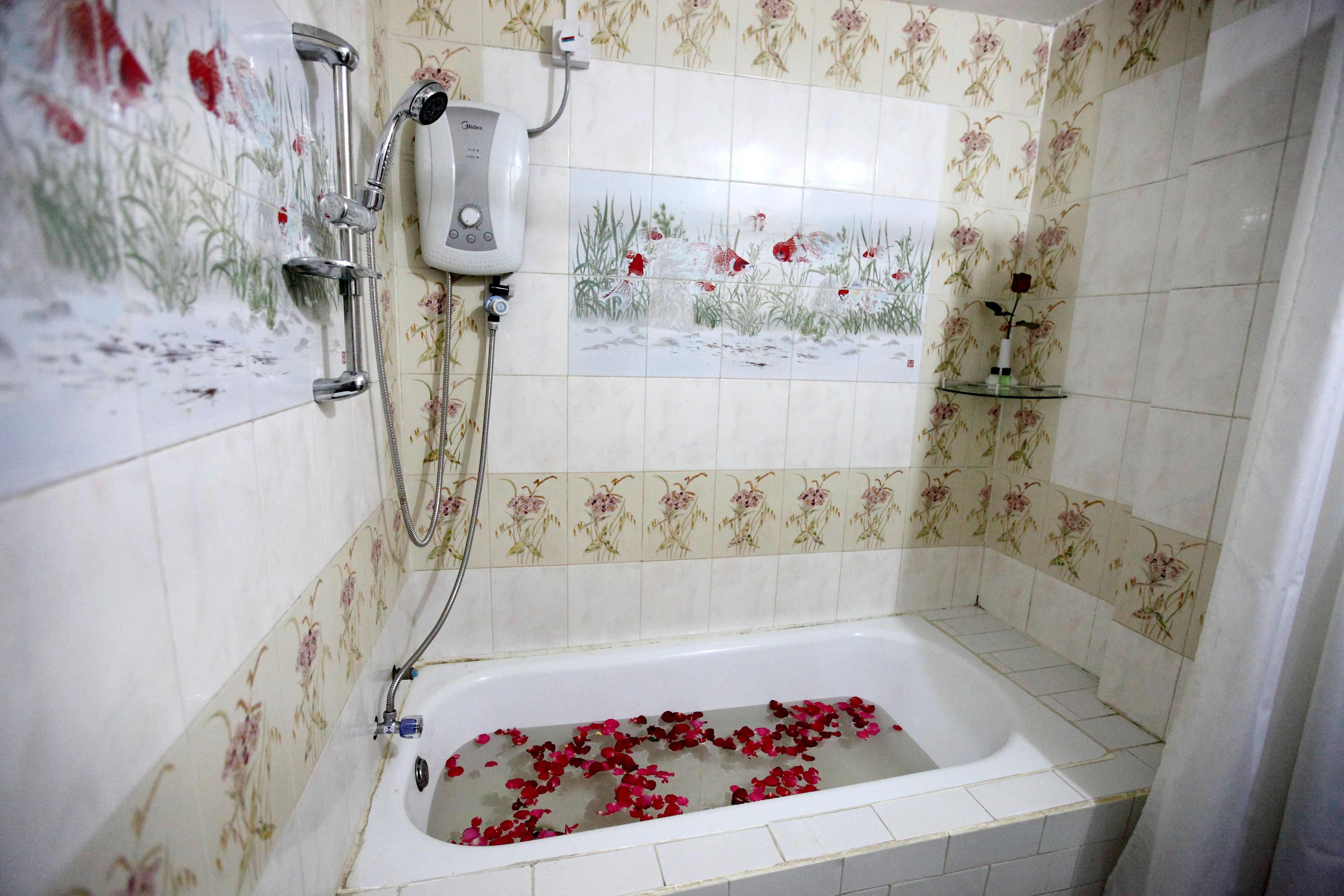 Bañera profunda