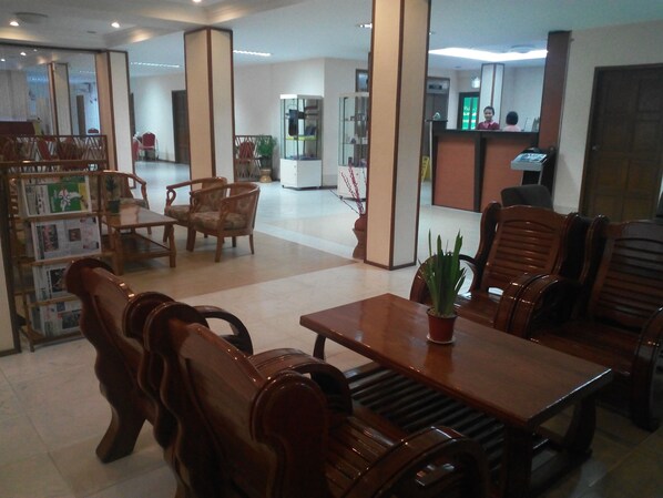 Zona de estar del vestíbulo