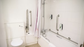 Standard Double Room, Accessible Bathtub | Accessible bathroom
