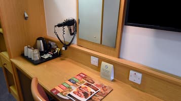 Desk, iron/ironing board, free WiFi, bed sheets
