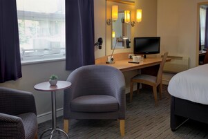Desk, free WiFi, bed sheets, wheelchair access