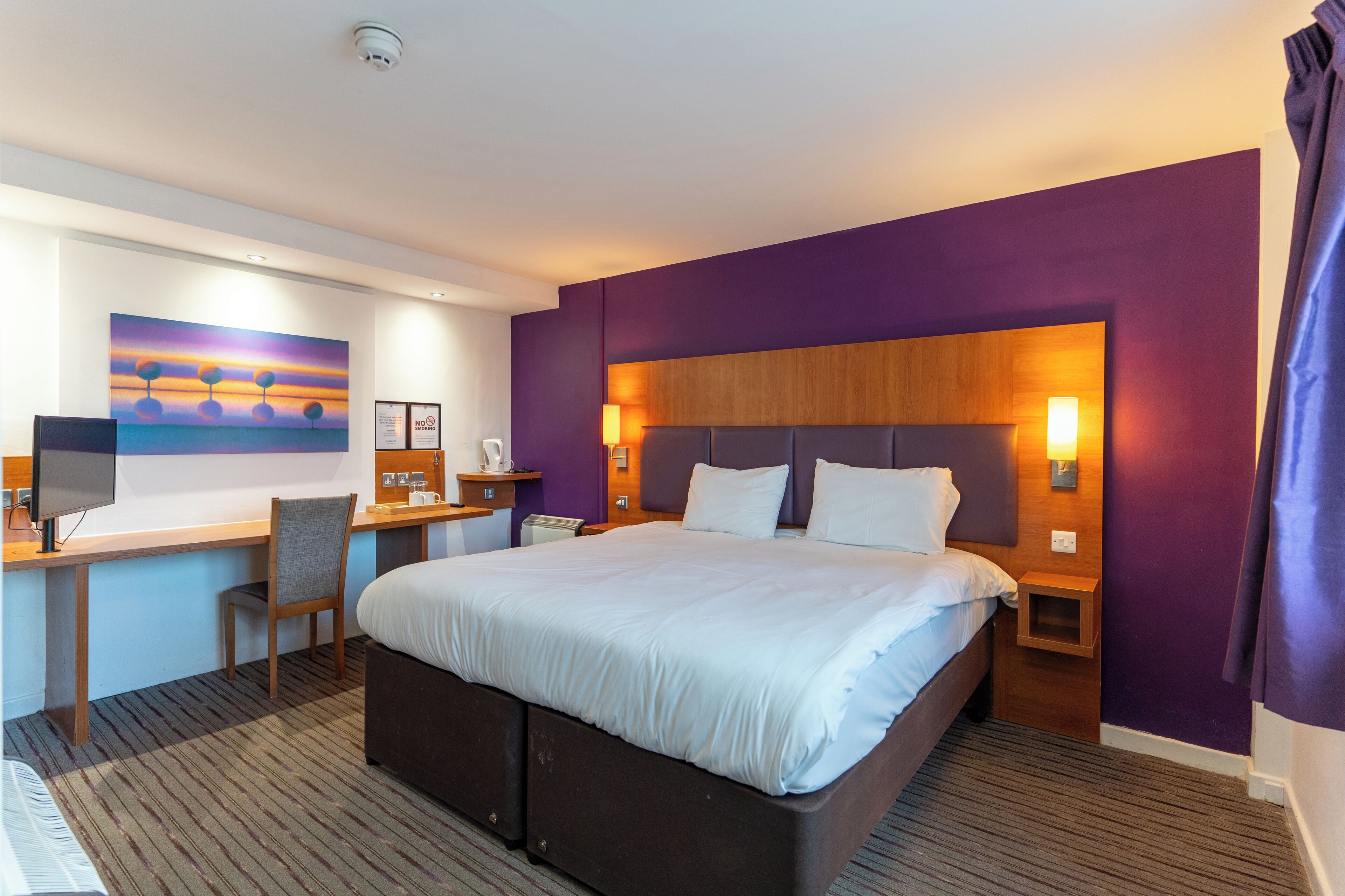 Standard Double Room | Premium bedding, desk, laptop workspace, iron/ironing board