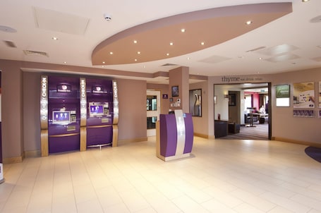 Reception. Premier Inn Loughborough