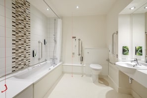 Standard Double Room, Accessible Bathtub | Accessible bathroom