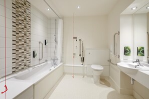 Standard Double Room, Accessible Bathtub | Accessible bathroom