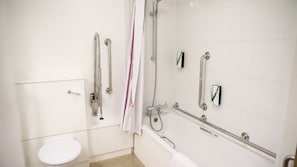 Accessible bathroom - Premier Inn Lichfield North East - A38 (Lichfield)