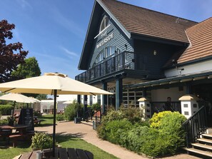 Entrée de l’hébergement 