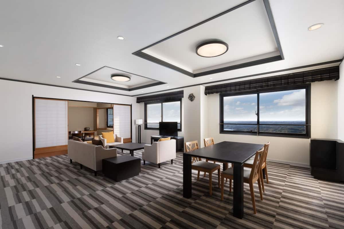 Deluxe-Suite, Mehrere Betten, Meerblick