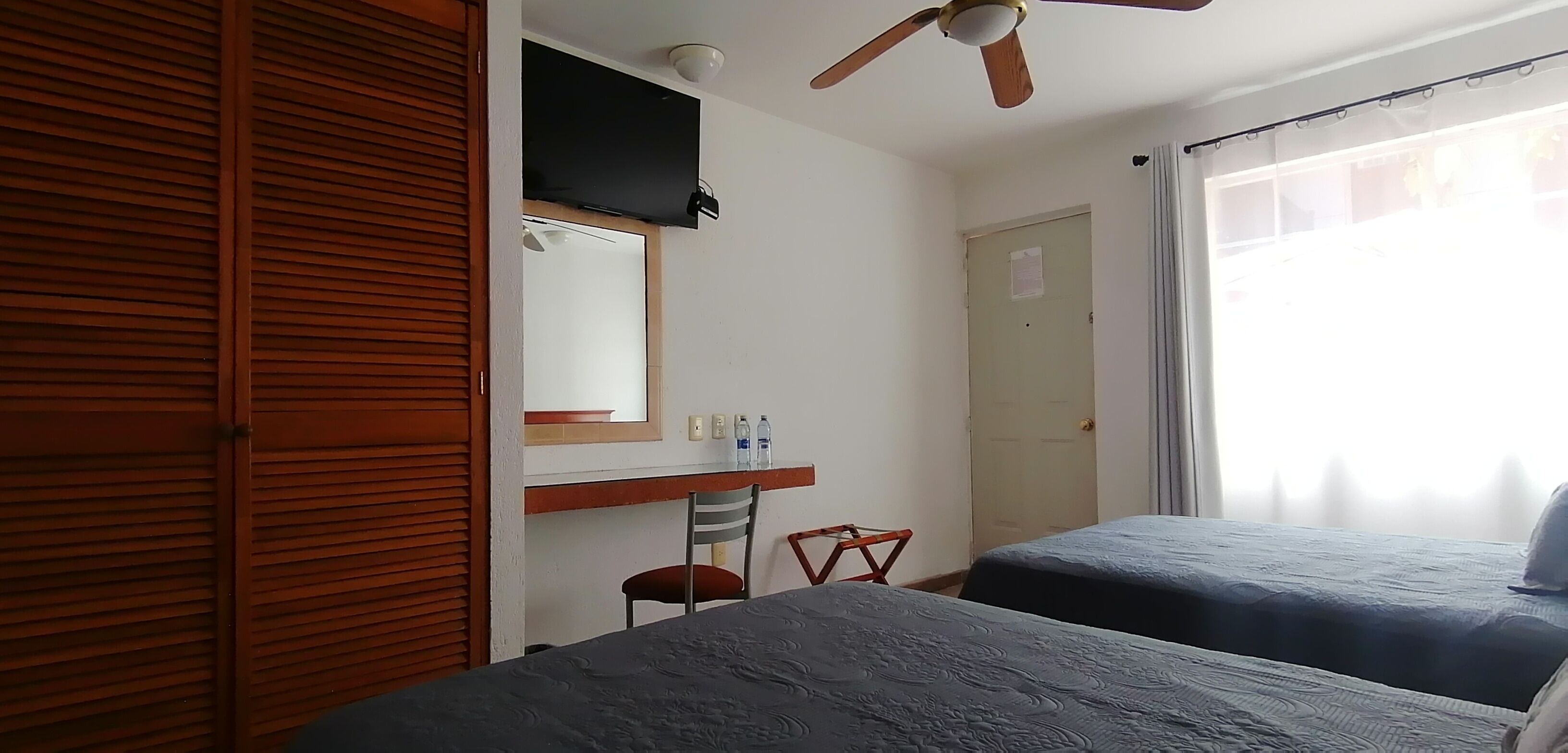 standard room, 2 double beds | 1 bedroom, premium bedding, in-room safe, desk