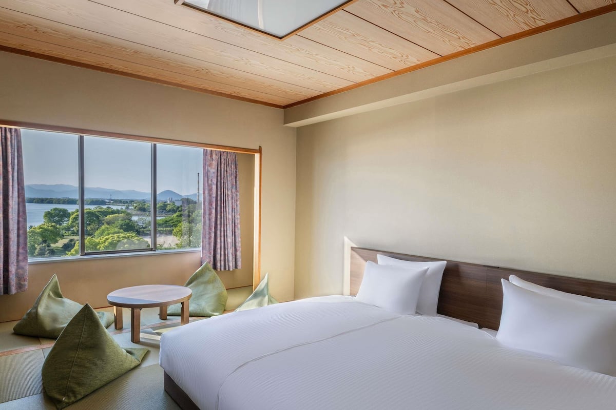 Standard Room, Family, Modern Japanese Style, 2 Single Beds and 3 Futon Beds | Premium bedding, in-room safe, desk, iron/ironing board (on request)