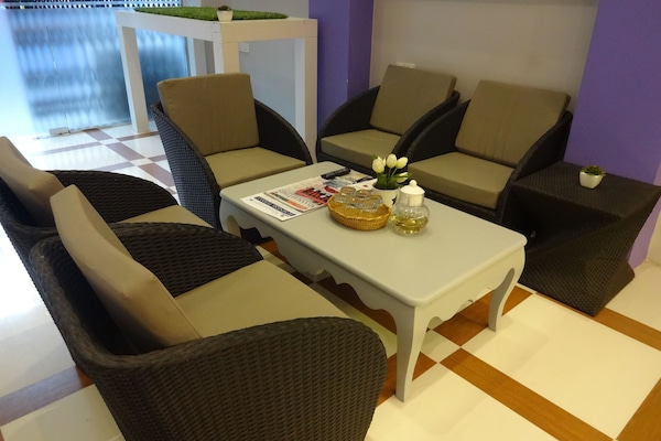 Sala de estar en el lobby