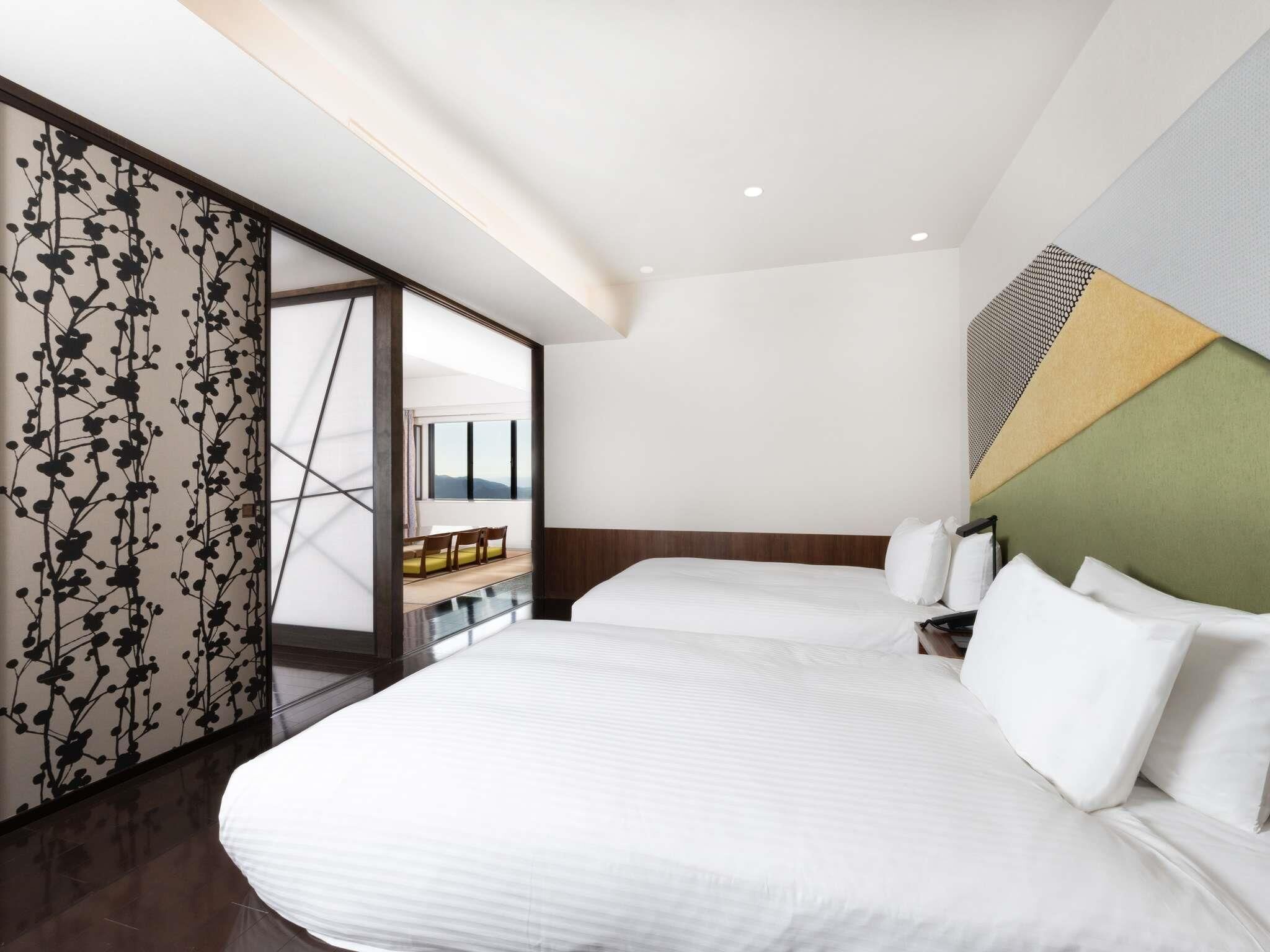 Executive Suite, Mountain View | Peralatan tempat tidur premium, gebar bulu kapas, peti besi dalam bilik 