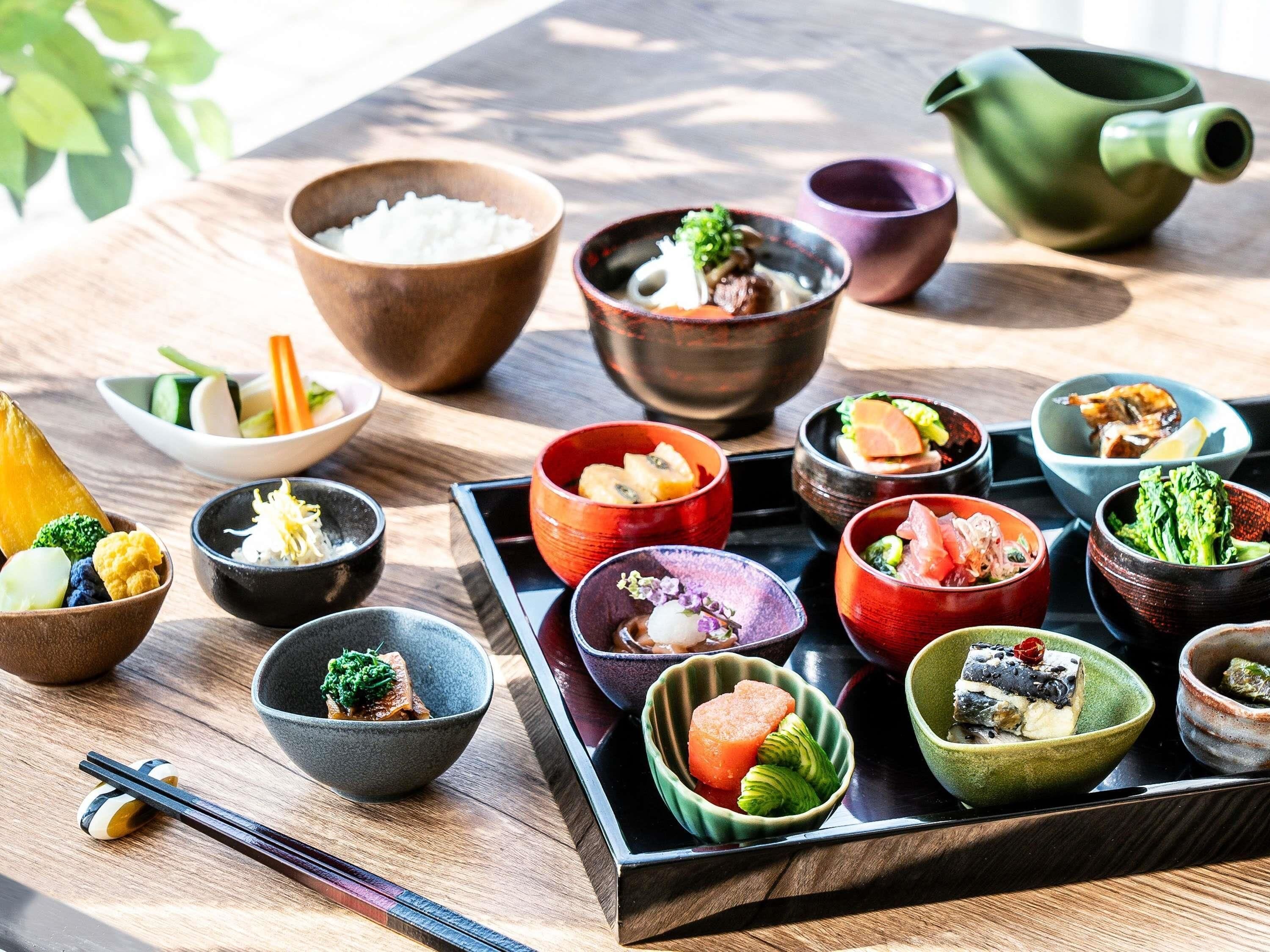 Frokostbuffé hver dag (JPY 3800 per person)