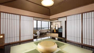 Classic Suite, Multiple Beds (Japanese Western Style) | In-room safe, iron/ironing board, free WiFi, bed sheets