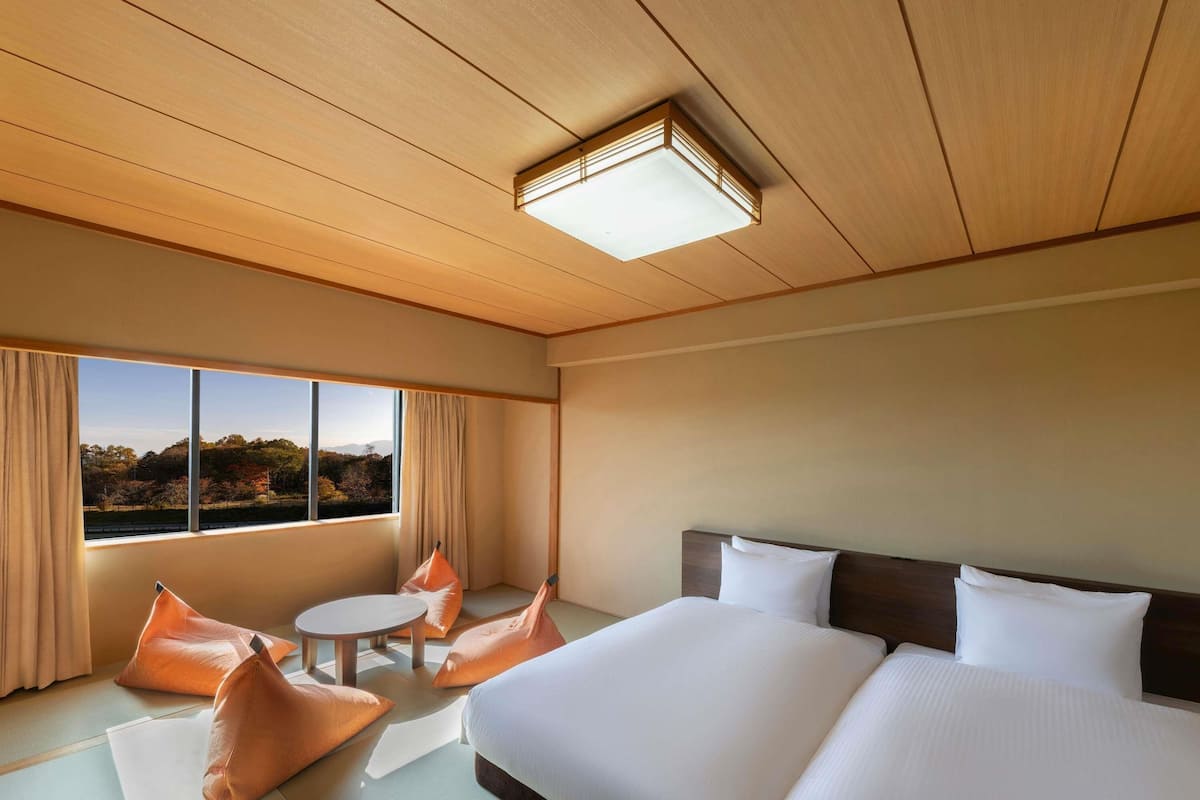 Standard Room (Modern Japanese Style) | In-room safe, iron/ironing board, free WiFi, bed sheets