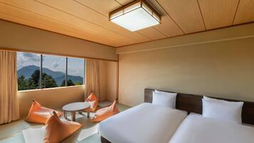 Een strijkplank/strijkijzer, gratis wifi