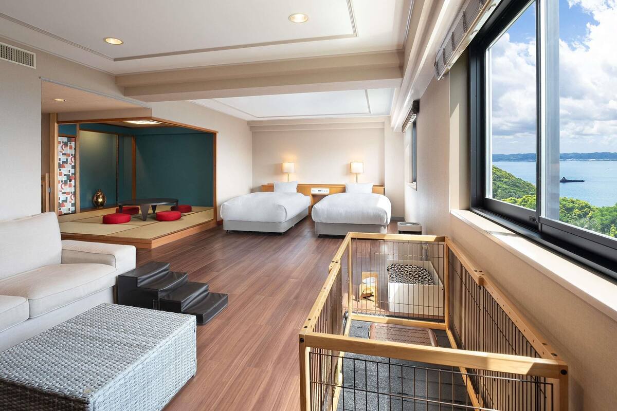 Standard Suite, 2 Single Beds, Ocean View