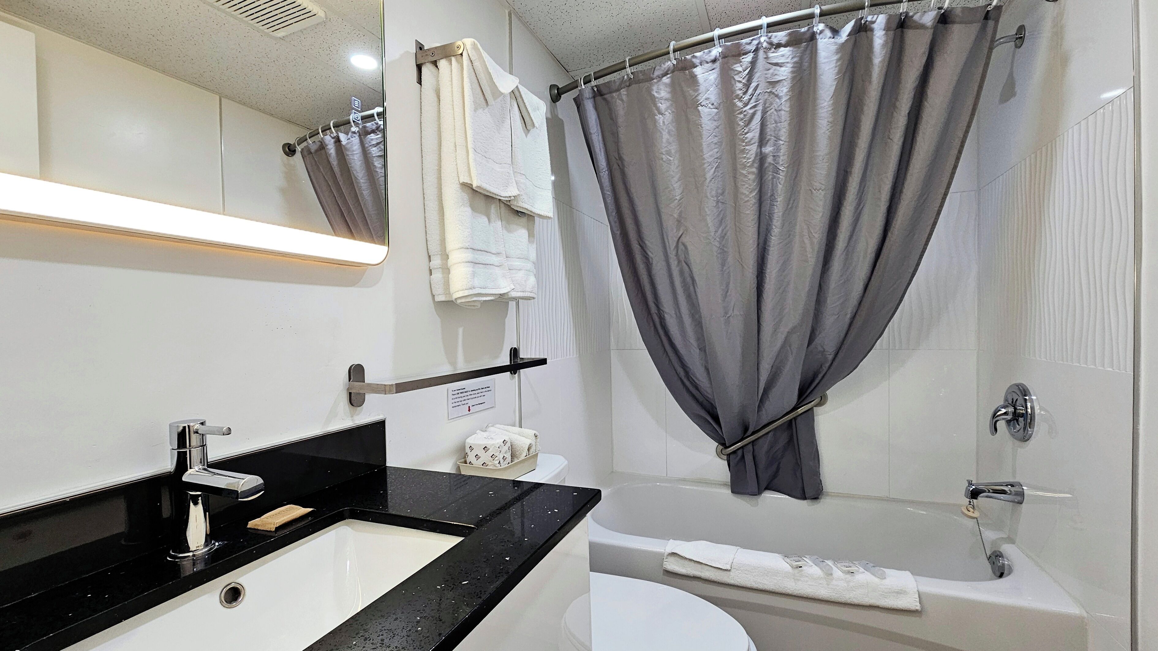 basic room, 2 queen beds (pet friendly) | 1 bedroom, desk, laptop workspace, soundproofing