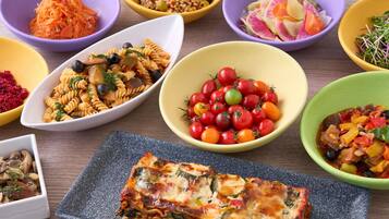 Daily buffet breakfast for a fee